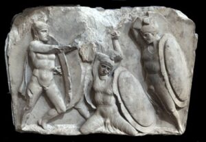 LR 179 Bassorilievo Nereid h. cm. 105x150